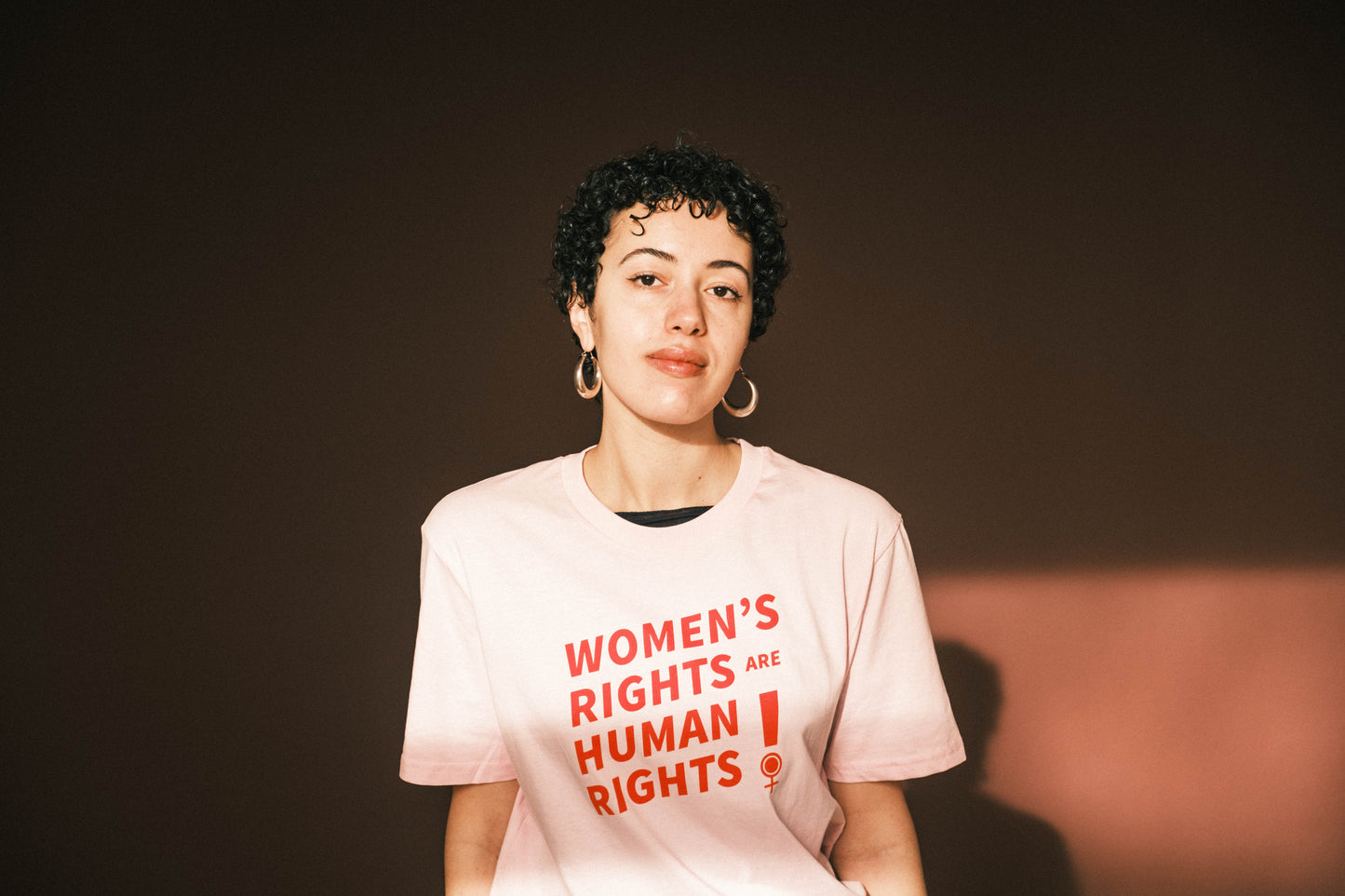 Women's rights are human rights - lyserød/pink