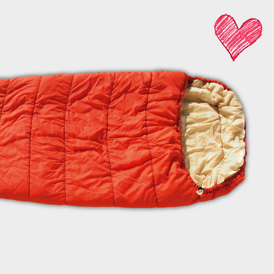 Giv en sovepose til et barn på flugt