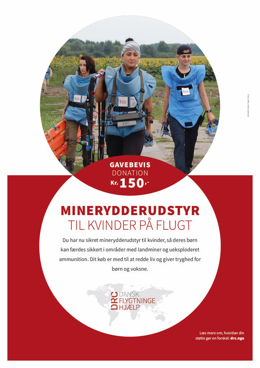 Giv minerydderudstyr