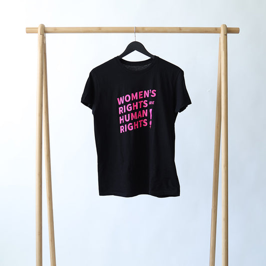 Women's rights are human rights - Sort/Pink