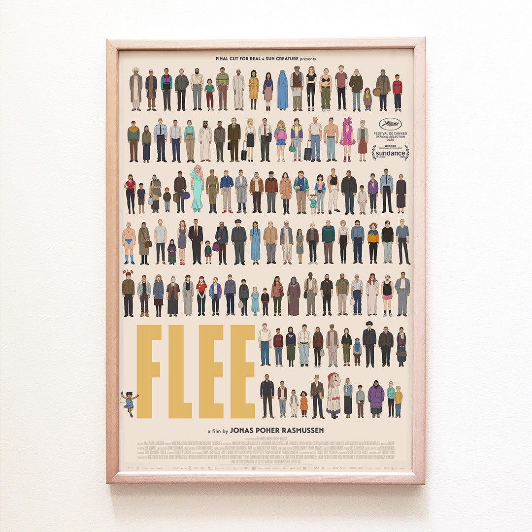 Plakat fra filmen FLUGT