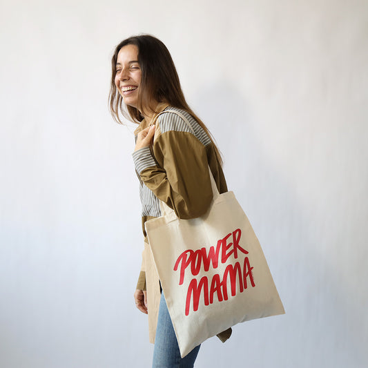 Power Mama Mulepose - Hvid