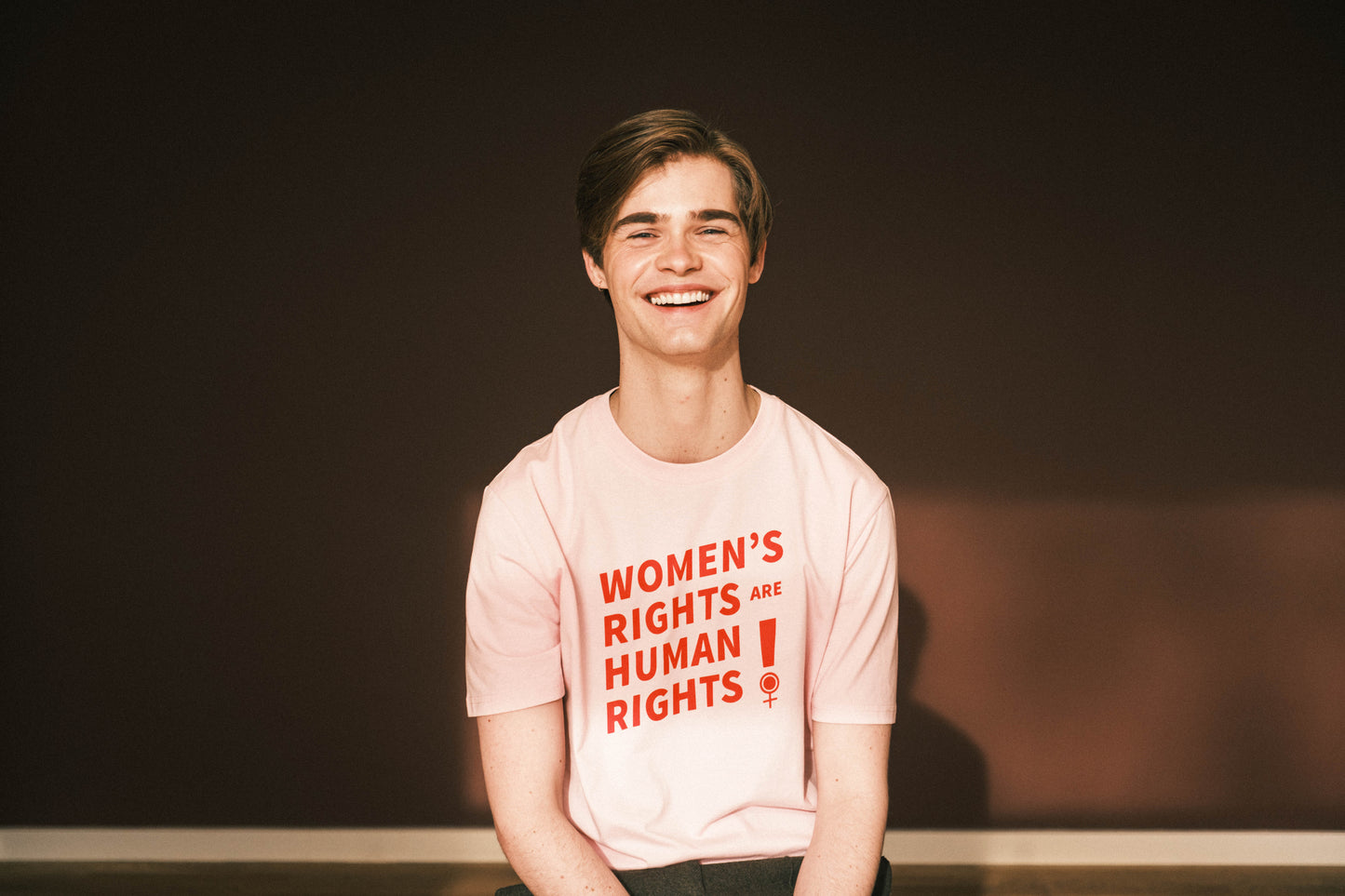 Women's rights are human rights - lyserød/pink