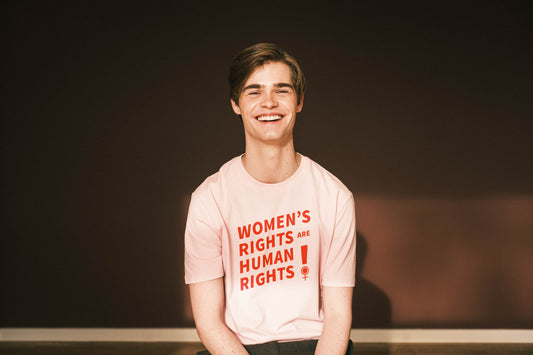 Women's rights are human rights - lyserød/pink
