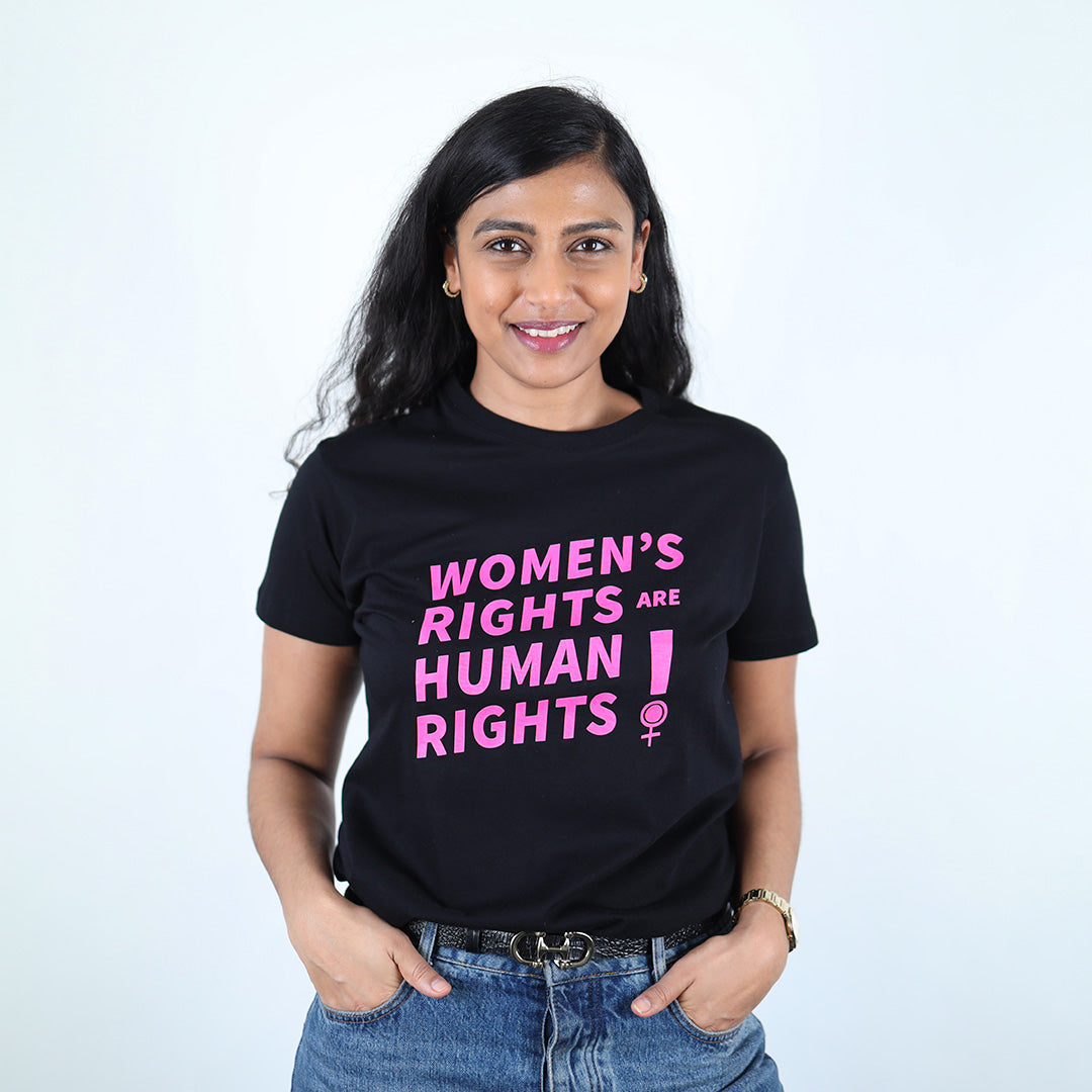 Women's rights are human rights - Sort/Pink