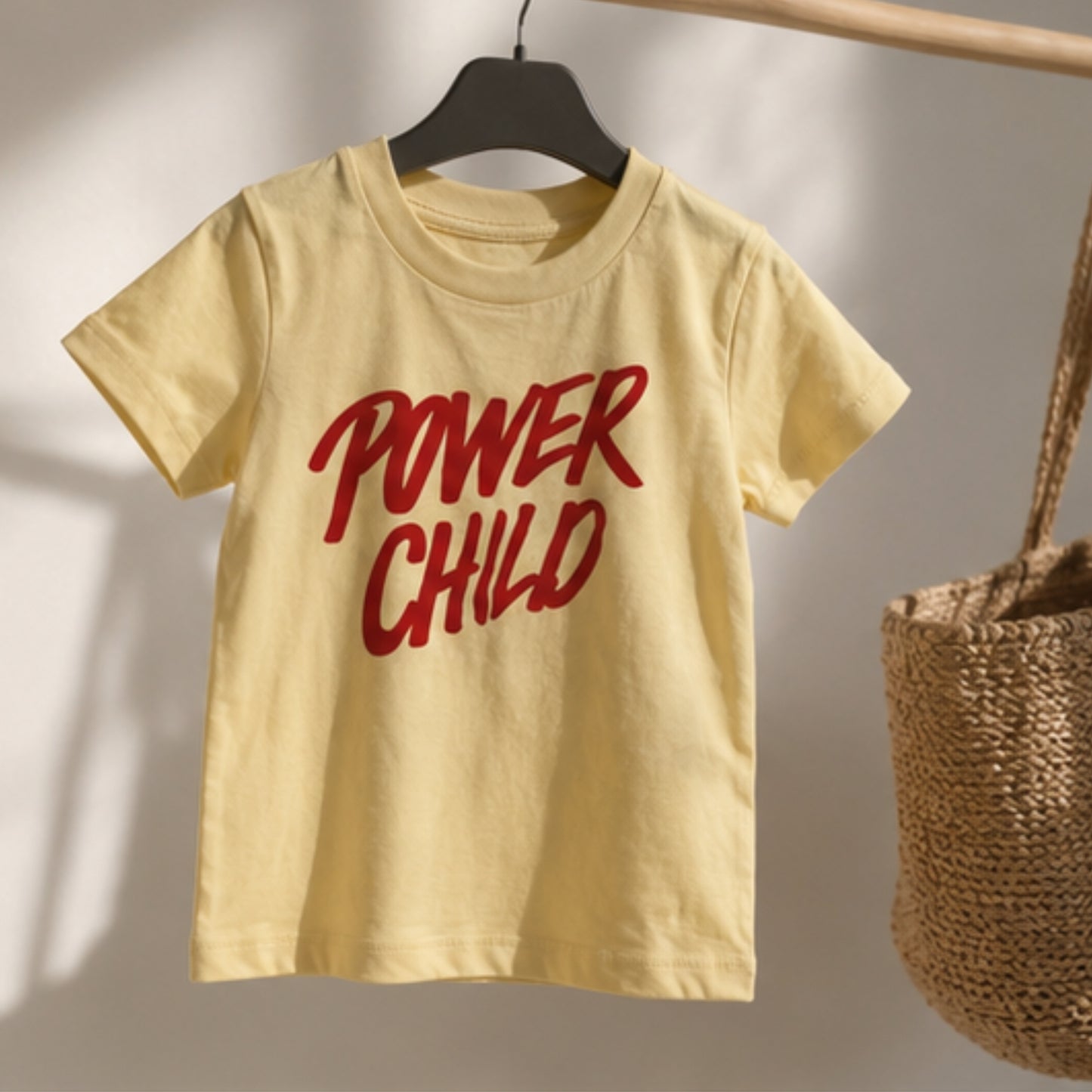 Power Child t-shirt - gul