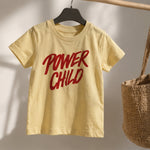 Power Child t-shirt - gul
