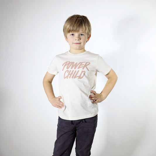 Power Child Natural Raw - Børne t-shirt