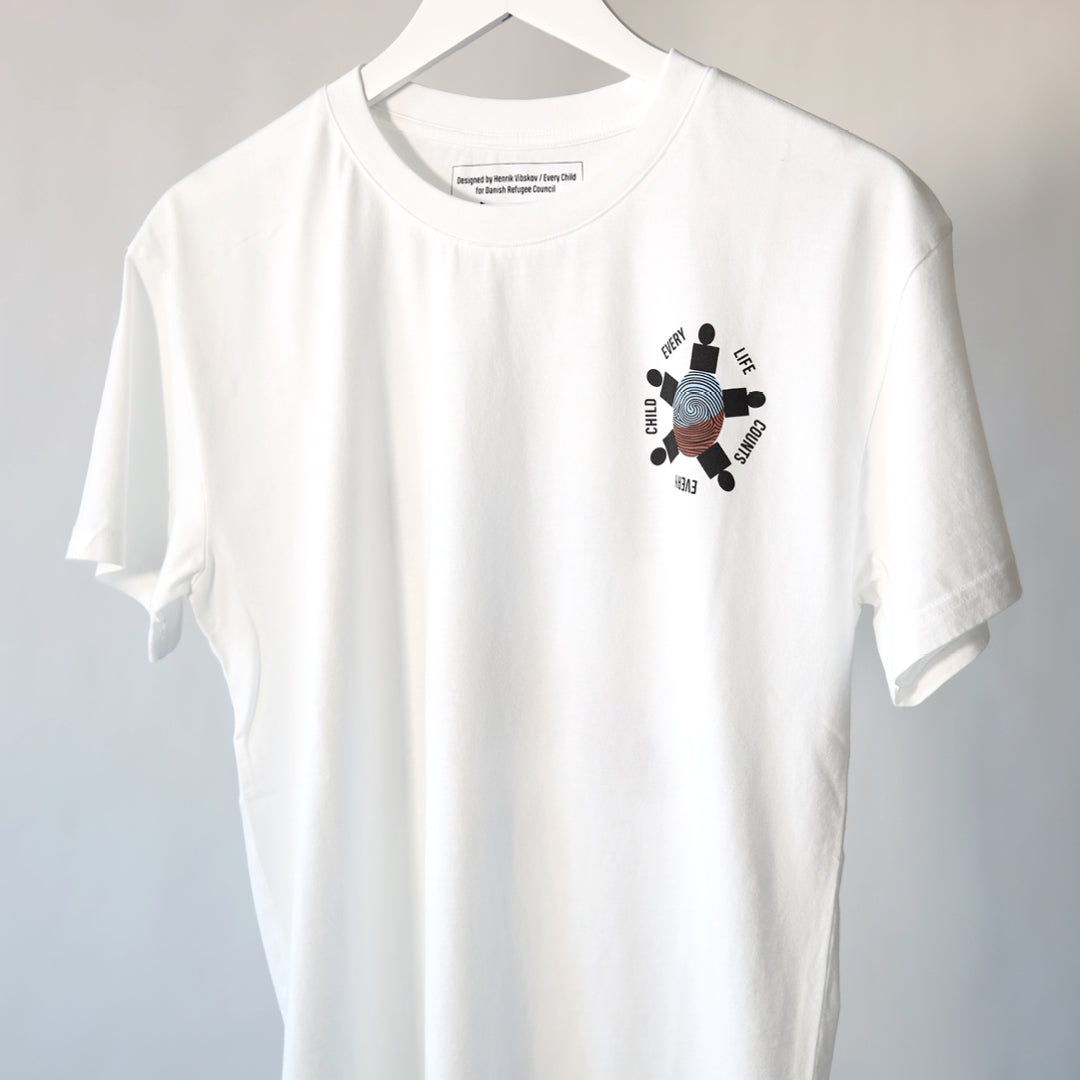 Every Life Counts T-Shirt - Blåt Print
